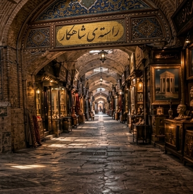 راسته‌ی شاهکار؛ مجموعه با طرح شاهکارهای معماری و شهرسازی ایران | شار